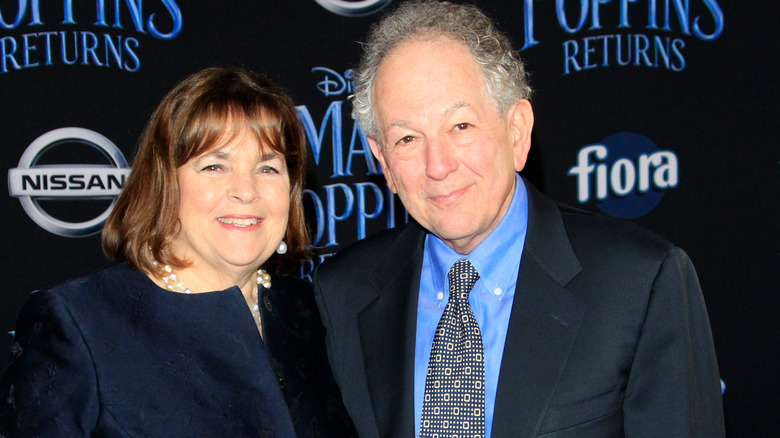 Ina Garten and Jeffrey close-up
