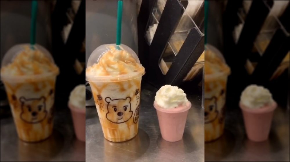 Winnie the Pooh Frappuccino