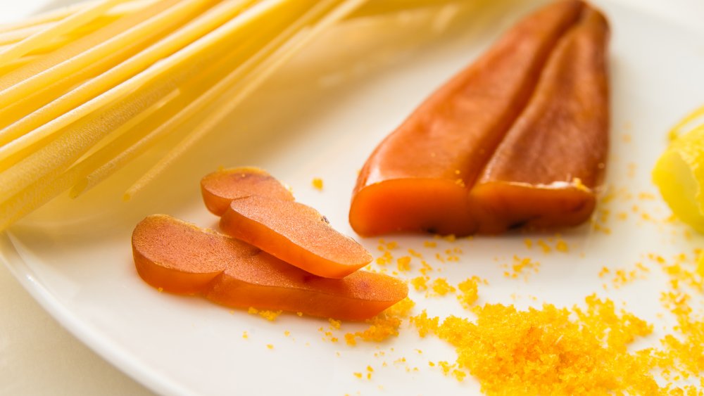 Bottarga with pasta