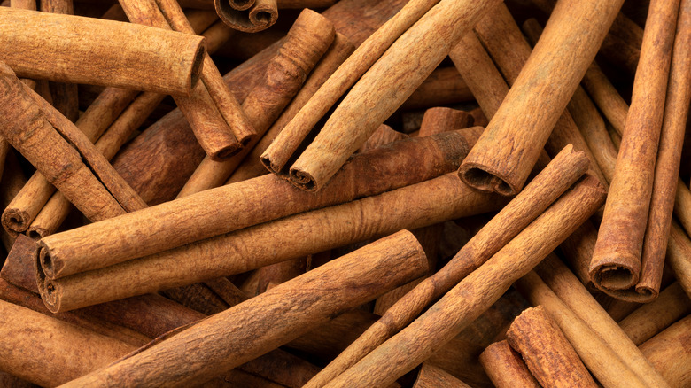 Dried cinnamon cassia