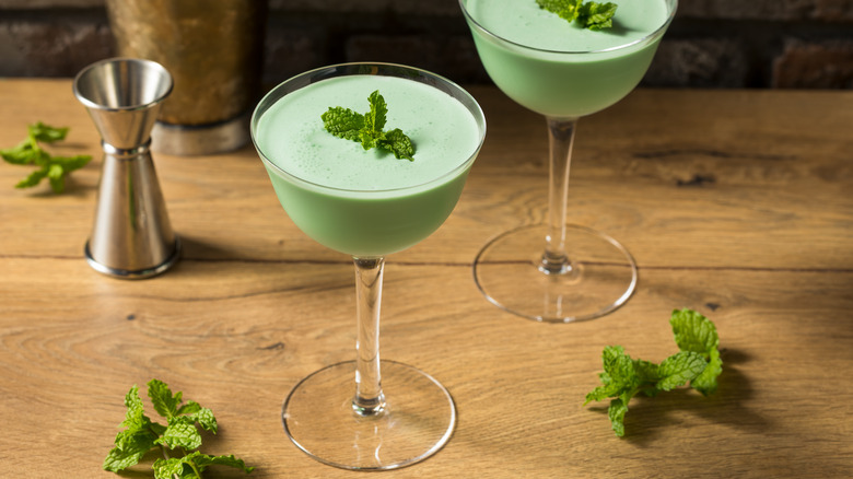 creme de menthe cocktails