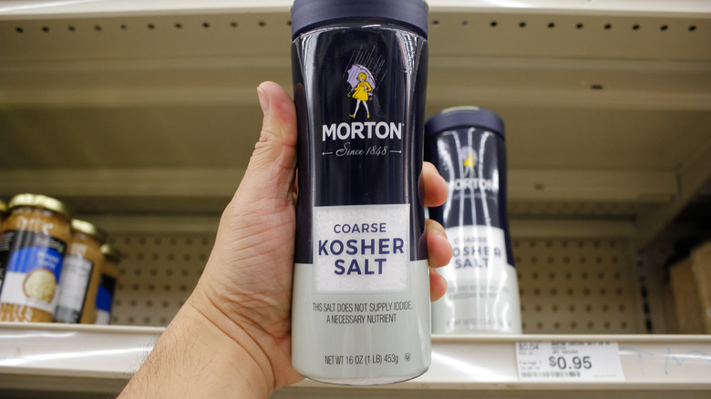 Morton's kosher salt