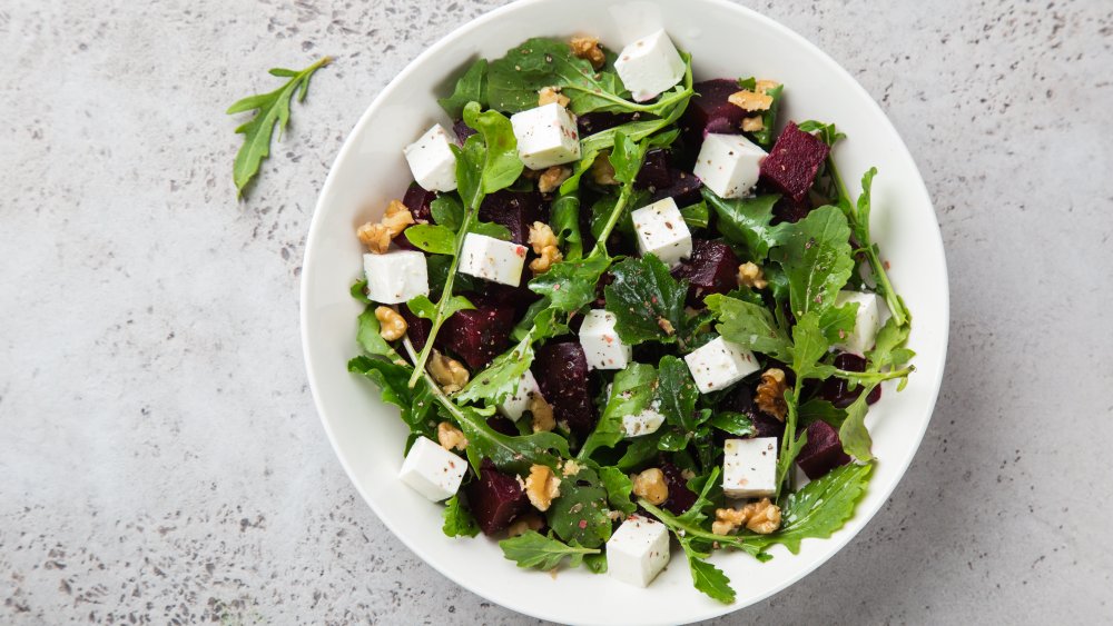 feta cheese, beet salad