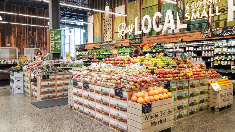 Inside of Whole Foods Market