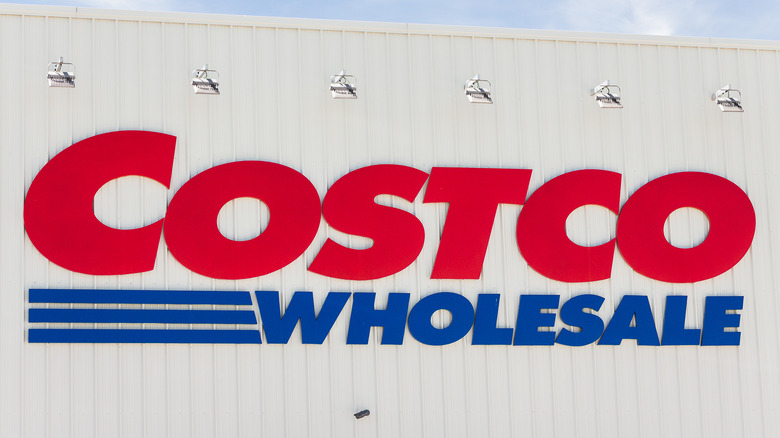 Costco Wholesale sign exterior