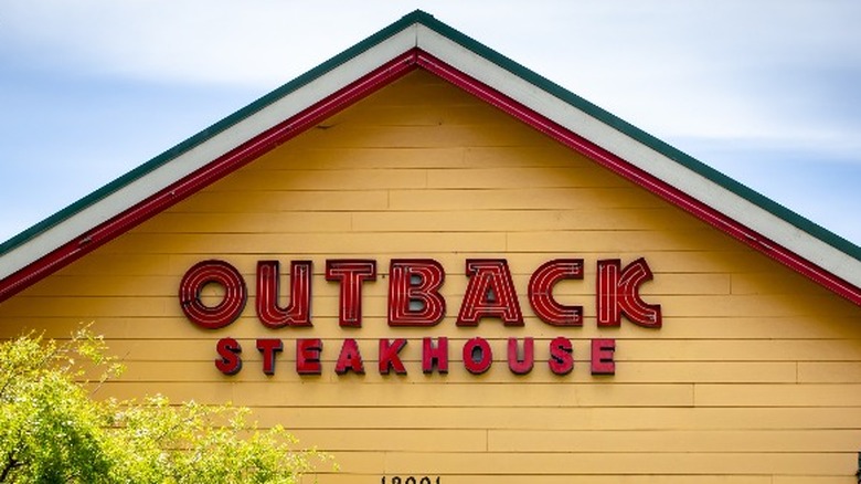 Outside an Outback Steakhouse location