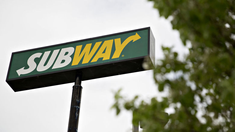 Subway sign