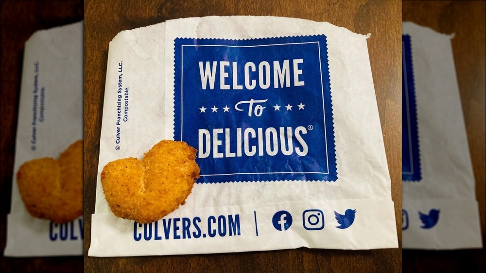 A packet from Culver's