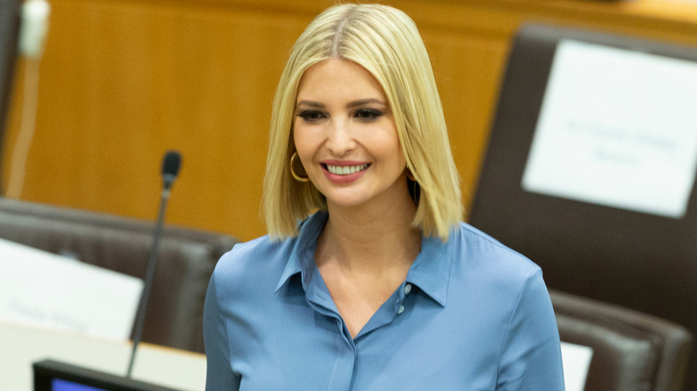 Ivanka Trump smiling