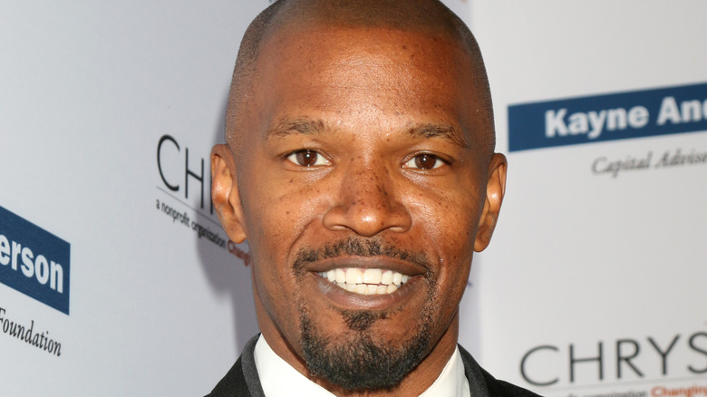 Close-up of Jamie Foxx