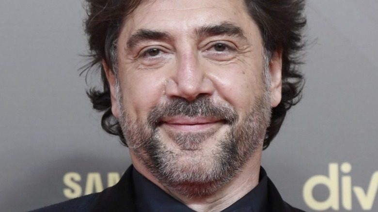 Javier Bardem smiling