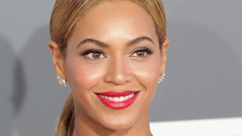 Beyonce on a red carpet