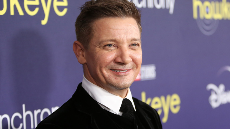Jeremy Renner at Hawkeye event 
