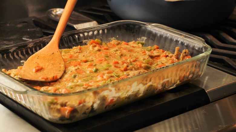 one pot chicken pot pie casserole