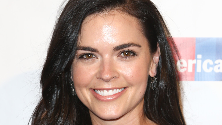 Katie Lee smiling at event