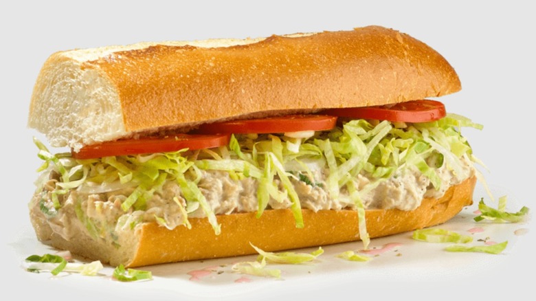 Tuna fish sandwich from Jersey Mike's