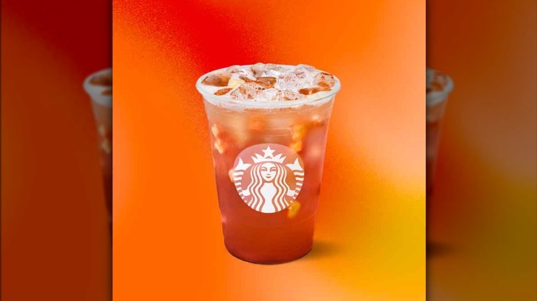 Starbucks spicy pineapple lemonade Refresher