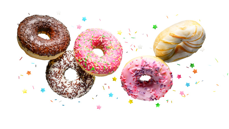 Donuts with sprinkles