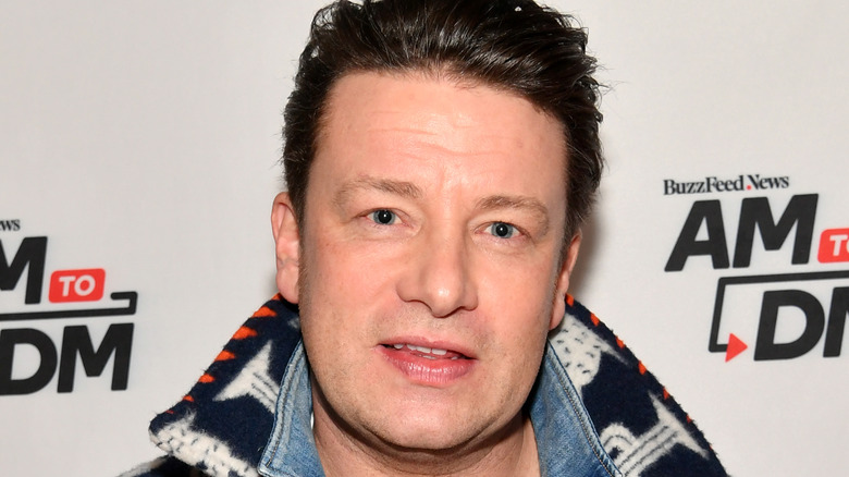 Jamie Oliver close-up