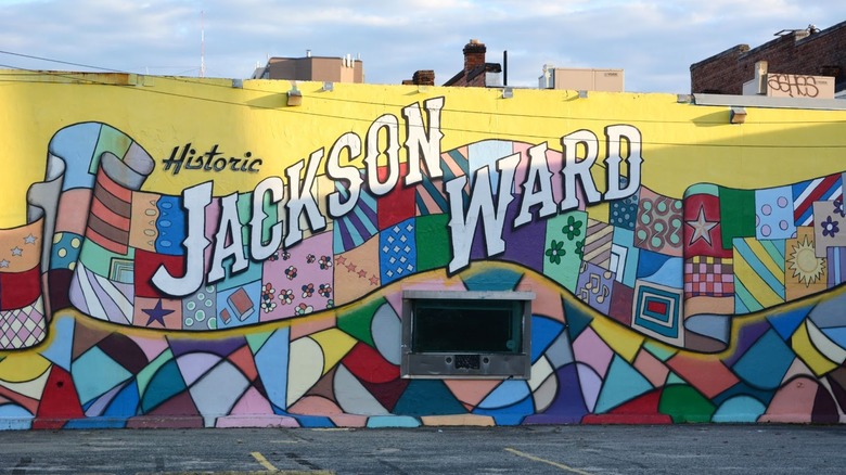Jackson Ward mural in Richmond, Virginia