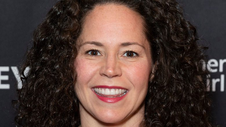 Stephanie Izard smiling on set