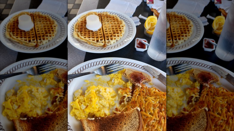 Waffle House All Star breakfast