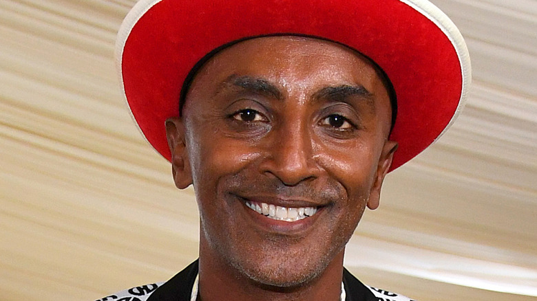 Marcus Samuelsson at Met gala