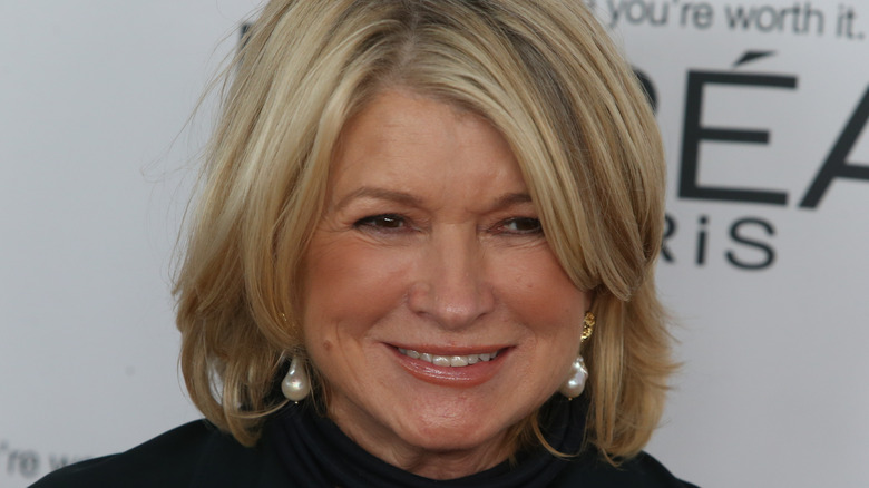 Martha Stewart smiling