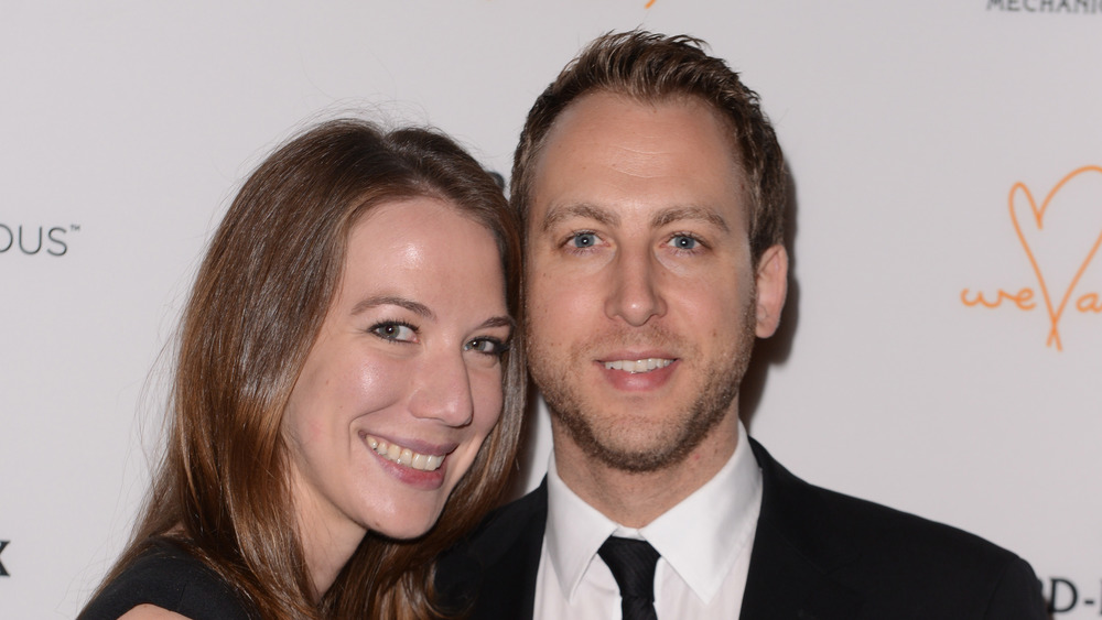 Luca Manfe with wife Catherine