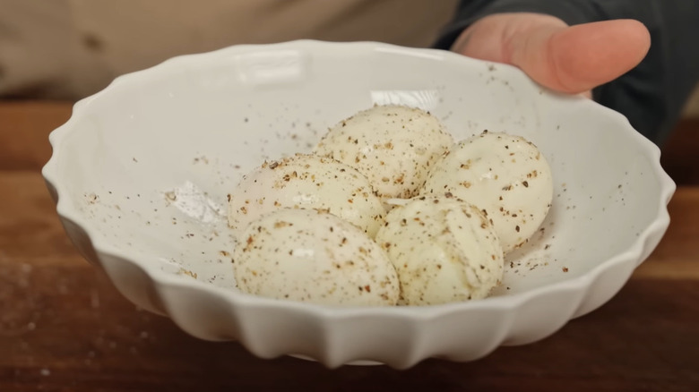 Matty Matheson's hard-boiled eggs