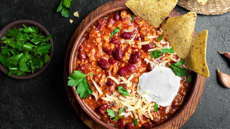 Beef chili