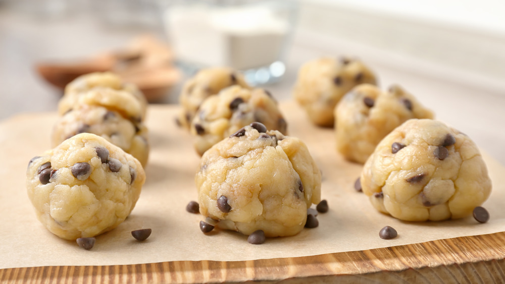 cookie dough balls