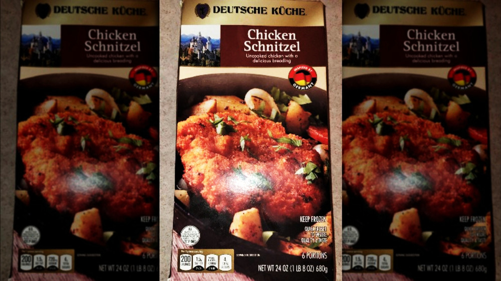 ﻿Aldi's Deutsche Kuche chicken schnitzel