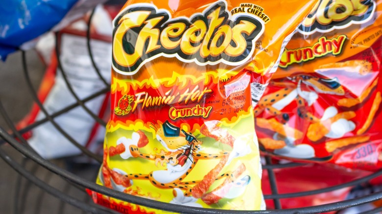 Flamin' Hot Cheetos bag