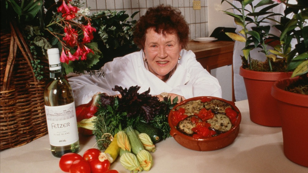 Julia Child, food and wine