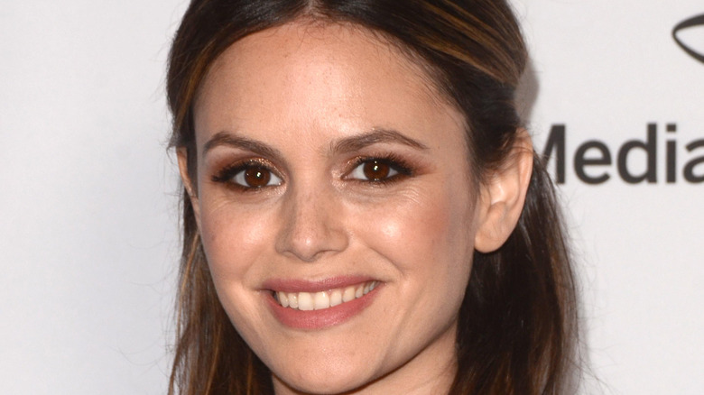 Rachel Bilson smiling at event