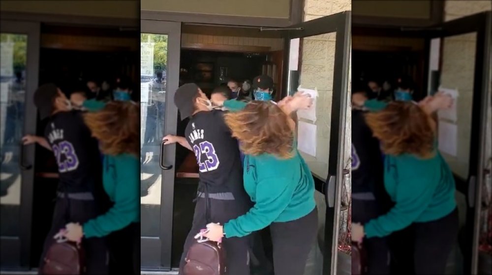 Red Lobster viral brawl video