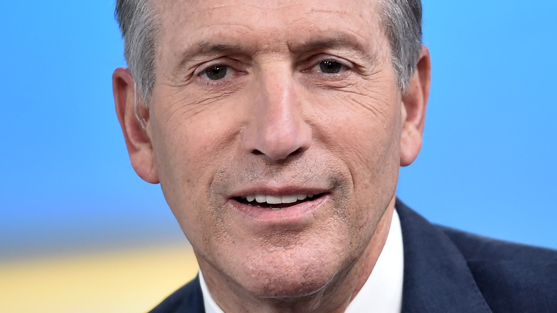 Howard Schultz smiling