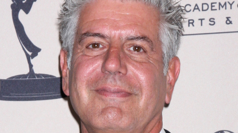 Anthony Bourdain at the Emmys 