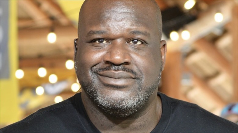 Shaq grinning