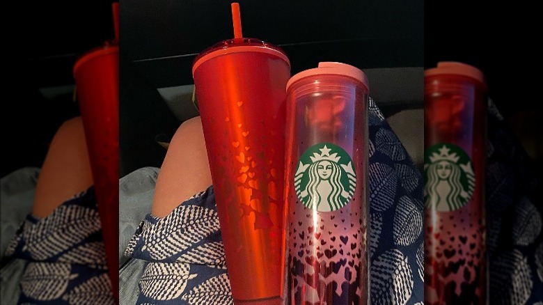 Starbucks Valentine's Day Tumblers