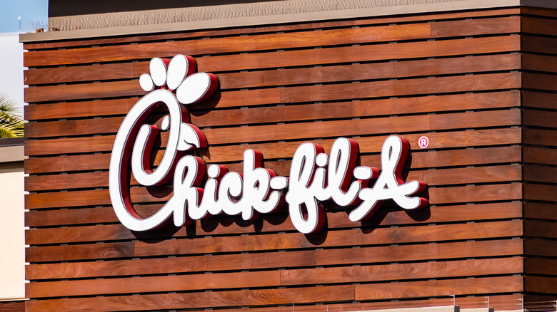 chick-fil-a store sign