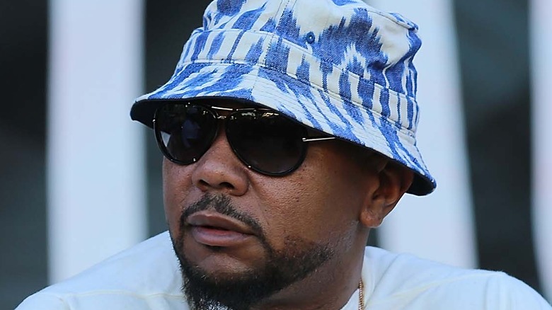 Timbaland in a bucket hat