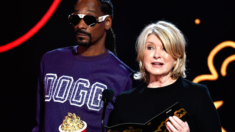 Snoop Dogg and Martha Stewart at MTV Movie & TV Awards 2017