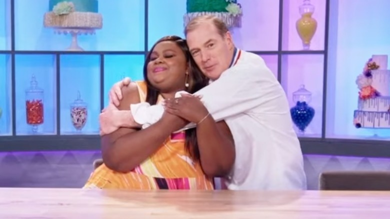 Nicole Byer and Jacques Torres 