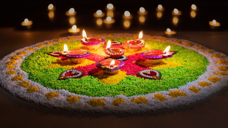 Diwali lights