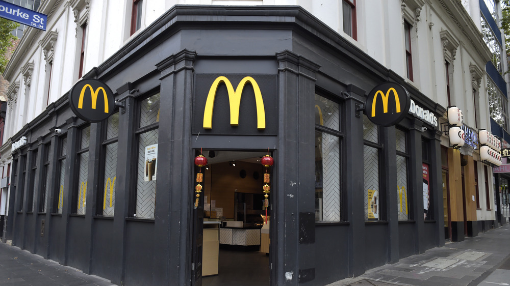 McDonald's open door