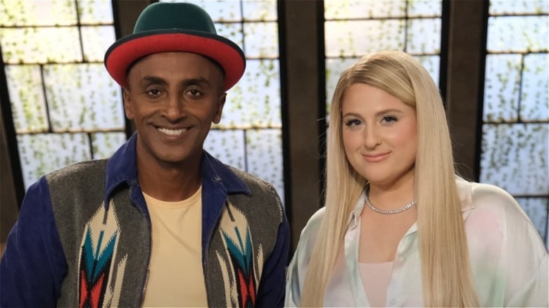 Marcus Samuelsson and Meghan Trainor