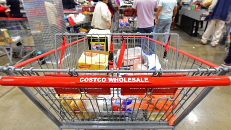 costco wholesale shopping cart 