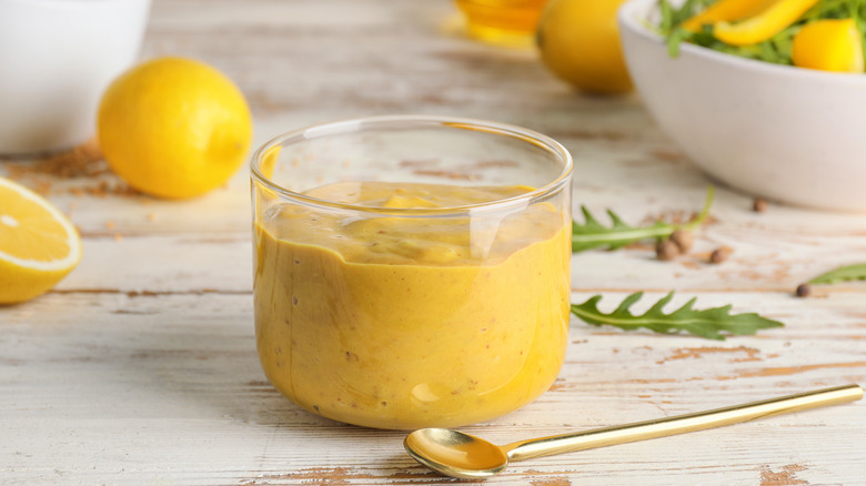 Honey mustard salad dressing 